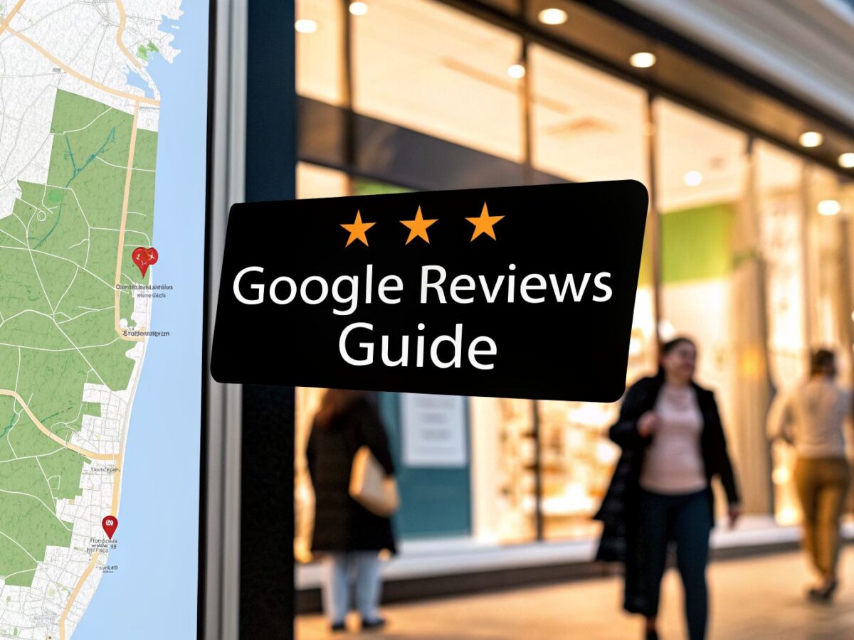 Propietario de negocio local planificando su estrategia de visibilidad en su zona