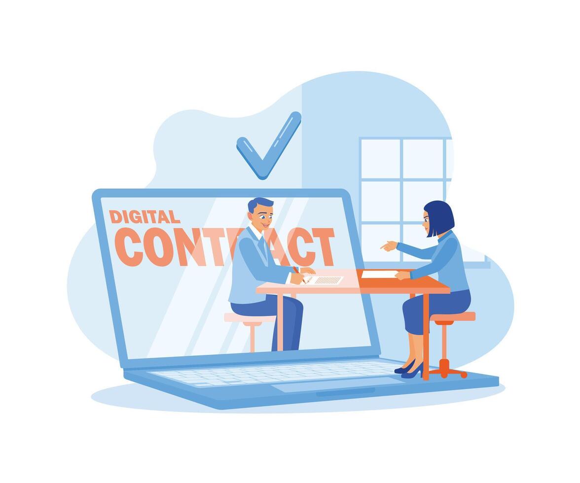 Proceso correcto de firma de contrato con un consultor web