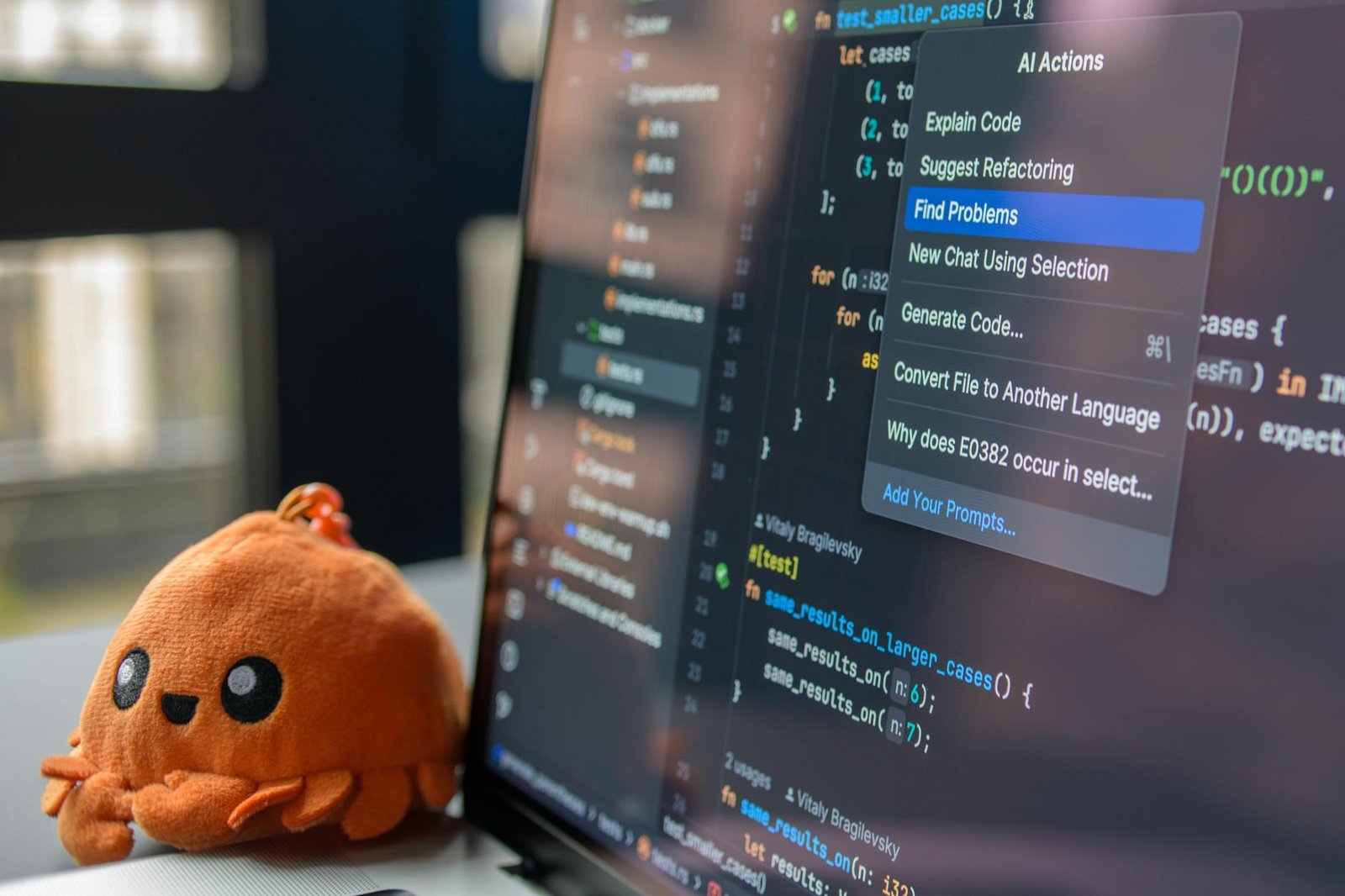 Interfaz de generación con inteligencia artificial mostrando prompt y resultado visual