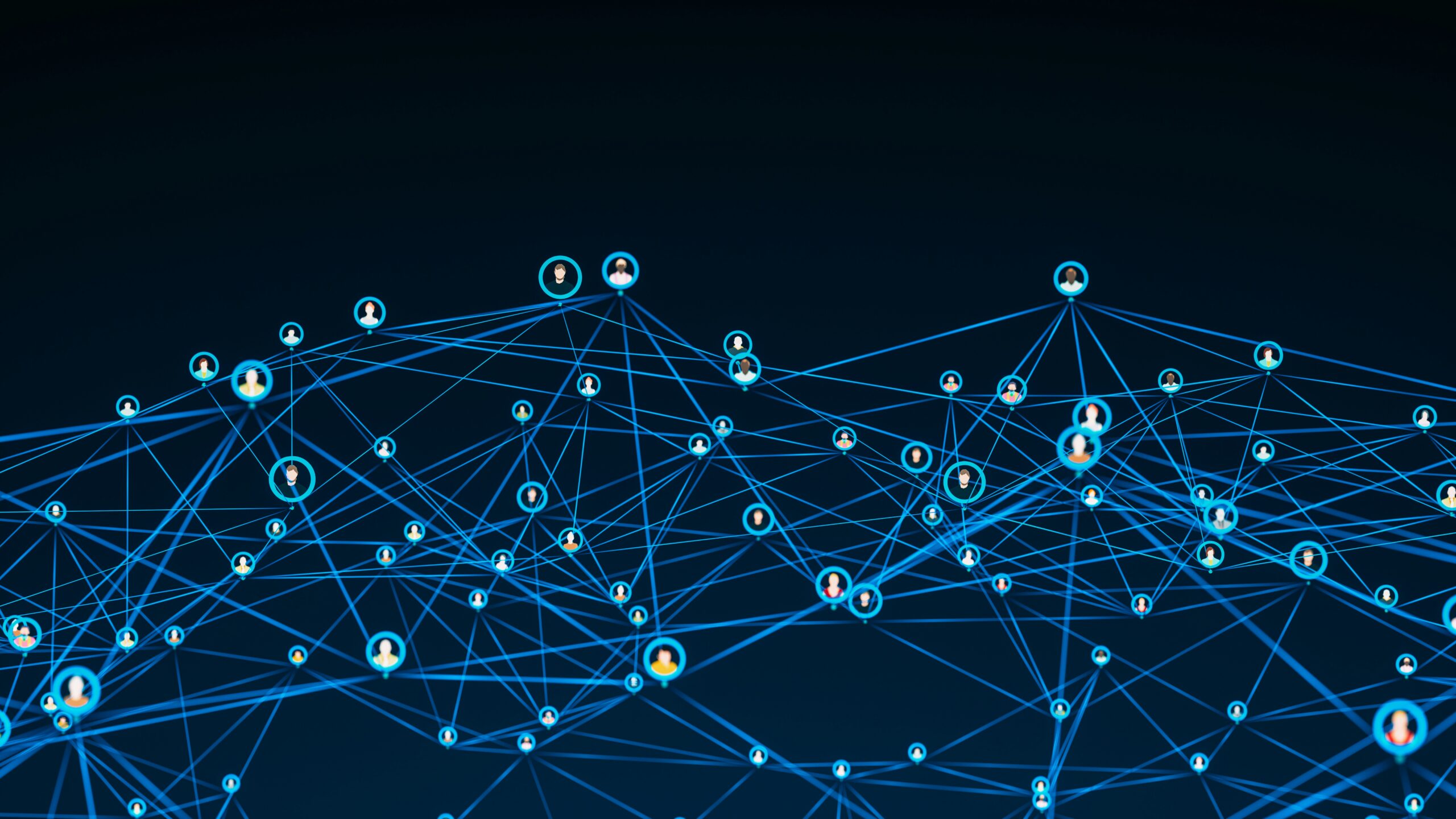 Red de conexiones digitales que representa estrategia de enlaces en 2026